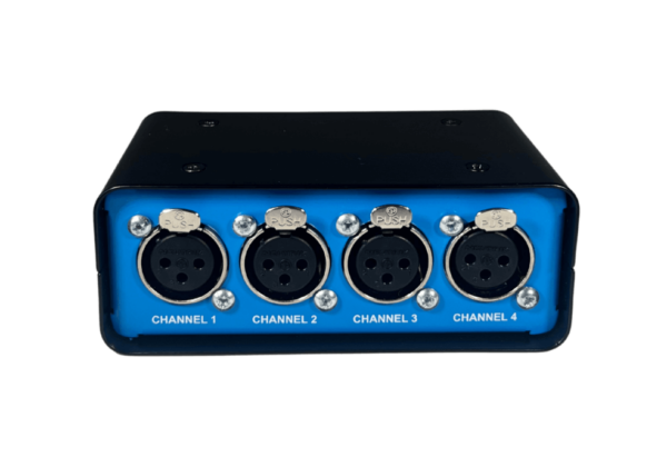 4-Way Analogue Audio Over Cat Cable Input Box